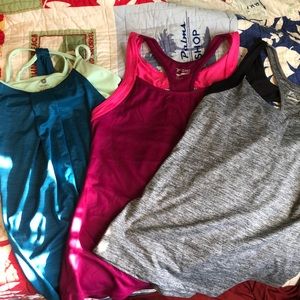 Set of 3 Old Navy work out tops